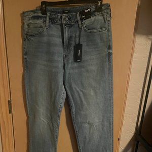 Express Men's Straight Stretch Jeans  34x36